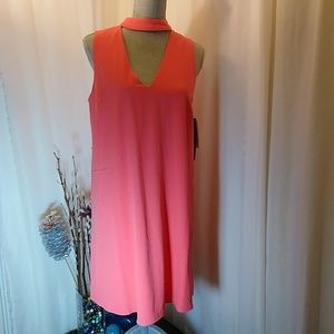 Xoxo DRESS NWT IN Pink sleeveless Sz-L